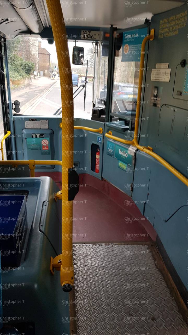Image of Arriva Beds and Bucks vehicle 4819. Taken by Christopher T at 13.43.27 on 2022.02.10